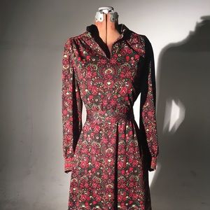 Vintage 1970's Secretary Dress